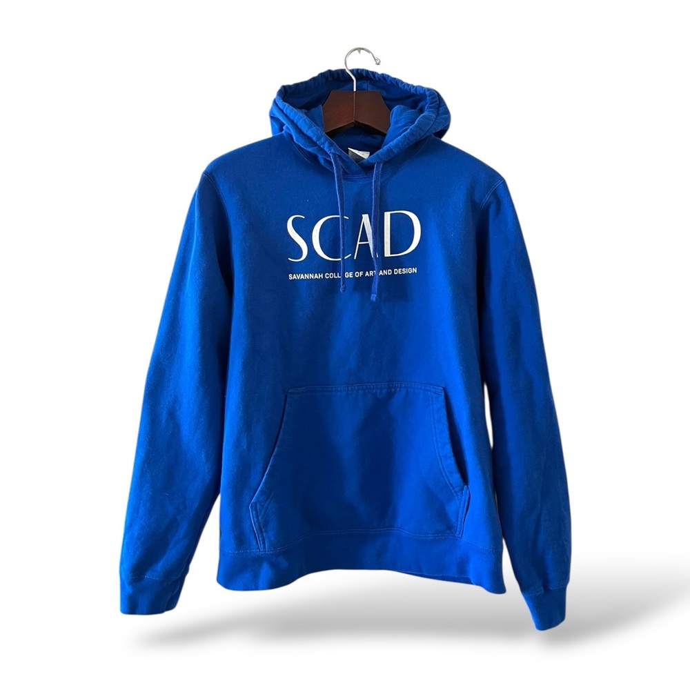 Port & Company Royal Blue  SCAD Print Hoodie, Medium